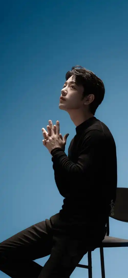 肖战威基伍德全球品牌代言人#(肖战壁纸高清图一图二图三图四)长发肖