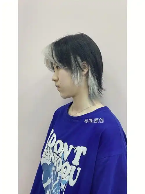 银白刘海染77鲻鱼头