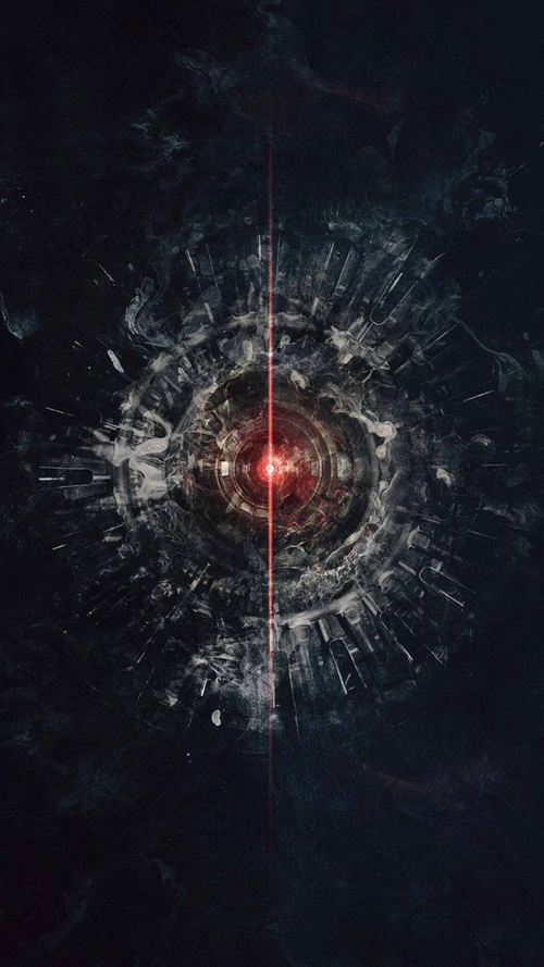 黑色高科技手机端h5背景