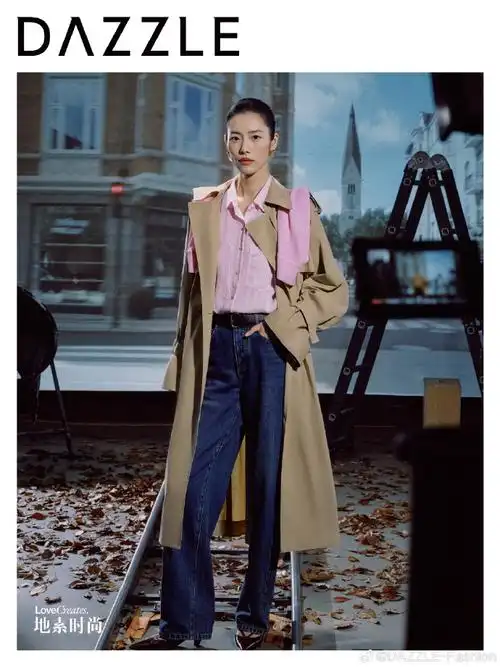 dazzle2024秋季系列##dazzle品牌代言人刘雯##矛盾冲突美学