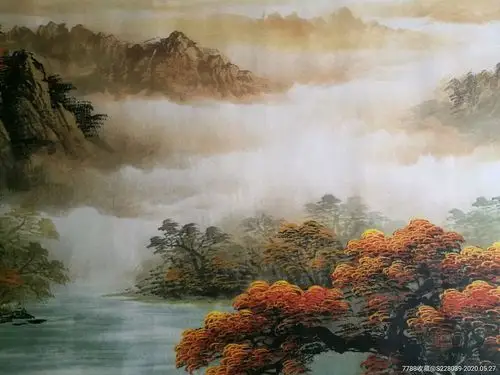 张震鸣山水《江山如画》