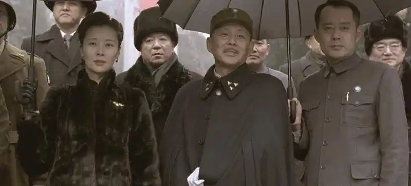 原创假如演蒋介石最好的8位演员演他看到福建舰的反应会是什么样子