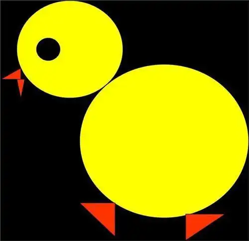 有圆形和三角形,那每种图形宝宝有几块?