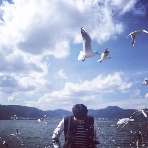 男生头像感谢我不可以拥抱你的背影by星光沉c