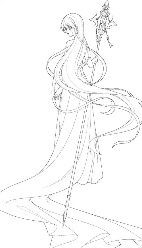 画画 #绘画 #线稿 #插画 #全身插画 #画渣 #oc  - 抖音