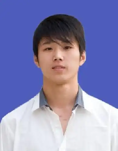 谁能帮我把照片的背景换成蓝色?