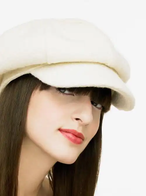 戴帽子的性感美女高清图片