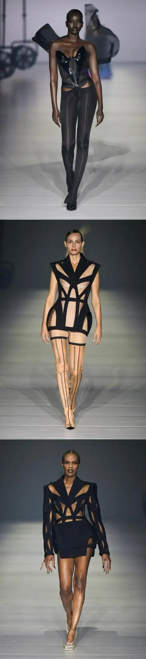 anok yai闭秀,irina shayk,natasha poly等超模亮相~还有美冰惊喜走秀