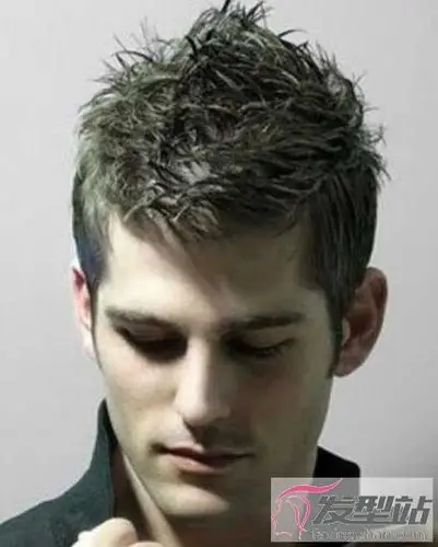 短发刺头发型男20款刺头展现不一样的帅