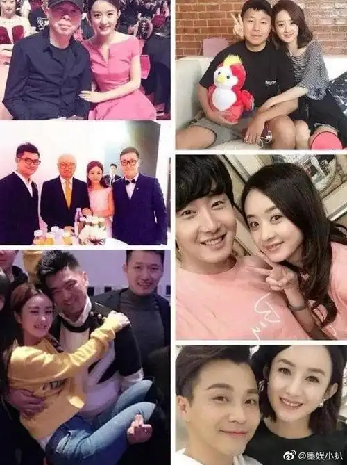 赵丽颖黑历史竟比冯绍峰还多与众男星亲密拍照吻戏直接伸舌头