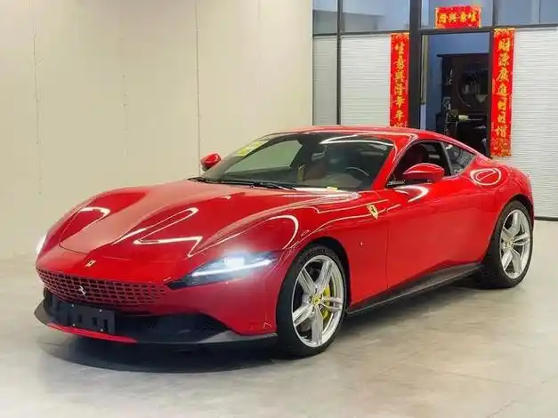 法拉利roma红色现车最低售价238万点击|超级跑车|豪车订购热线|法拉利