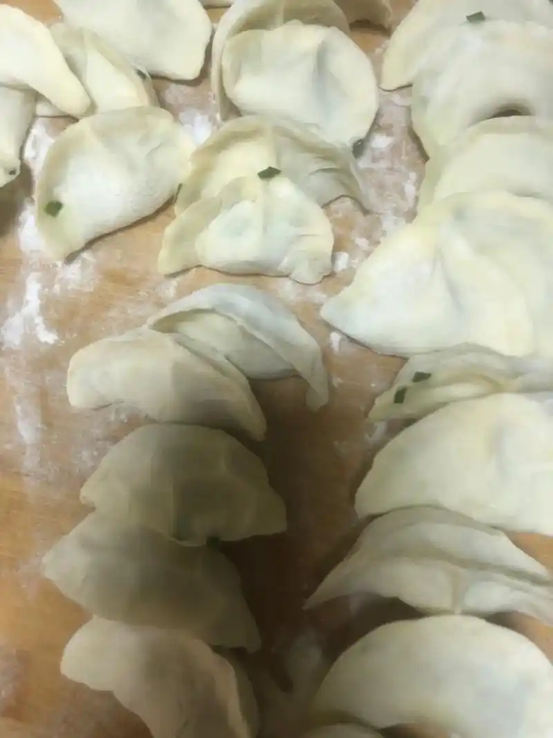 手工包饺子 只要想吃在晚也安排上,好不容易有点胃口想吃不能 - 抖音