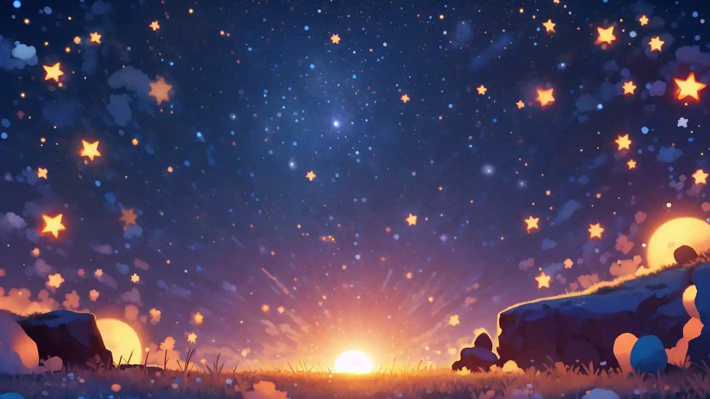 78可爱星空横屏壁纸大放送90 亲们,想要寻找一款可爱又梦幻的横屏