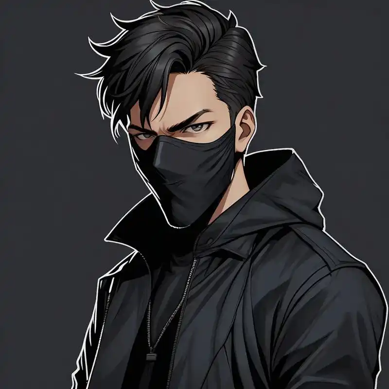 谁能拒绝酷酷的面具男头像90