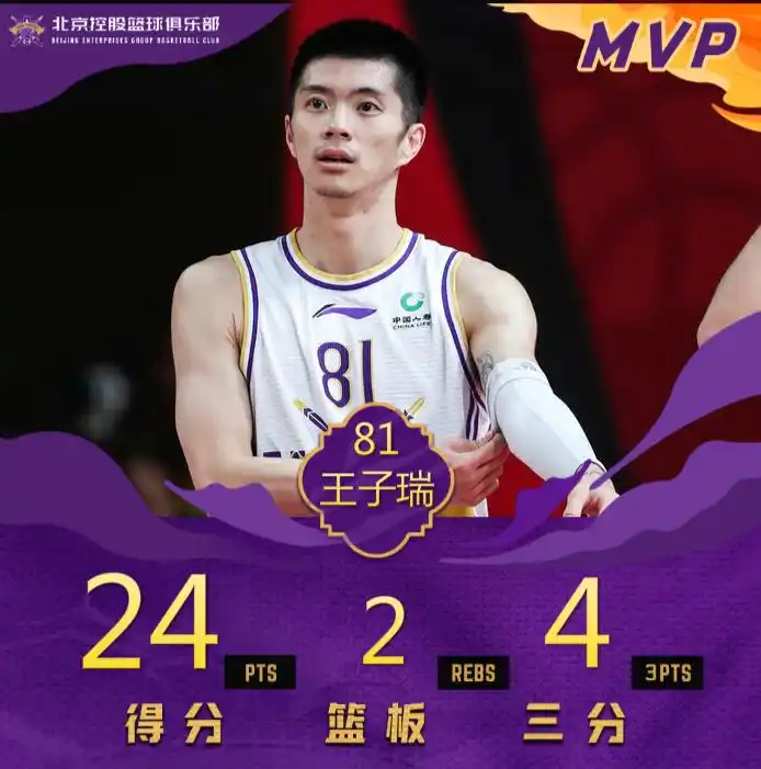 北控38次助攻创造历史王子瑞24分生涯新高