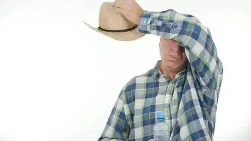 美丽和健康的生活方式而流汗身材迷人的男人在运动后流汗疲惫的健身