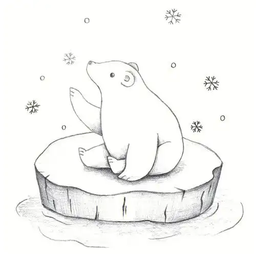 绘画  #铅笔  #素描  #呆萌  #可爱动物  #铅笔素描  #简笔画  零