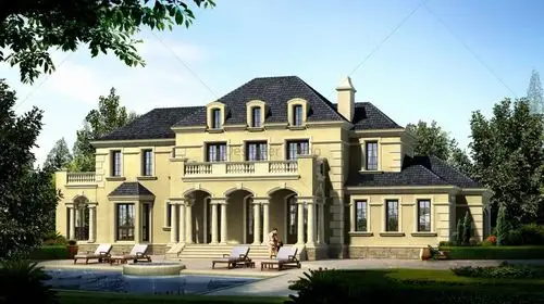 明显两极分化的现象,而这一时期也是园林法式风格别墅最为兴盛的时期