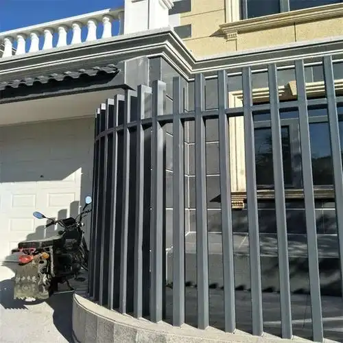 天津静海方管铁艺大门厂家