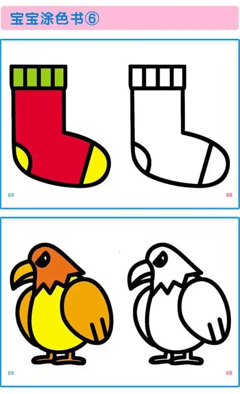 神秘的宇宙 马克笔简笔画 油画棒儿童画六岁