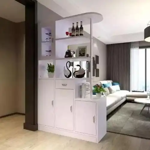 不同户型的玄关鞋柜设计案例进门就让人有种眼前一亮的感觉