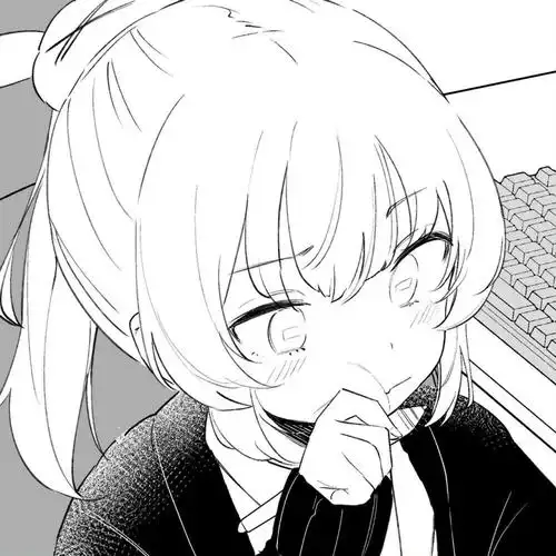 黑白动漫女头 - 堆糖,美图壁纸兴趣社区