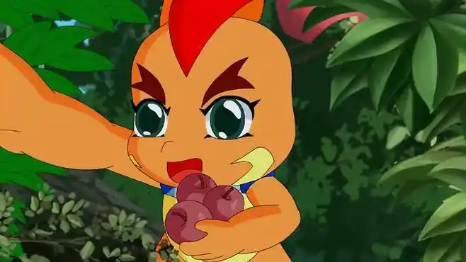 晶码战士:龙炎竟然还想放弃,终于在炎龙兽劝导,恢复了斗志