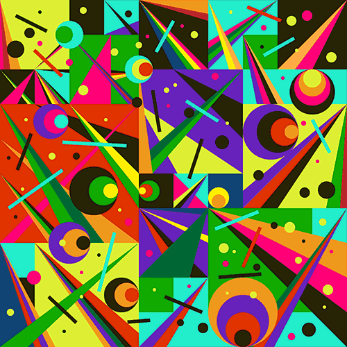 艺术动图流动的光阴与跳脱的线条skipdolphinhursh