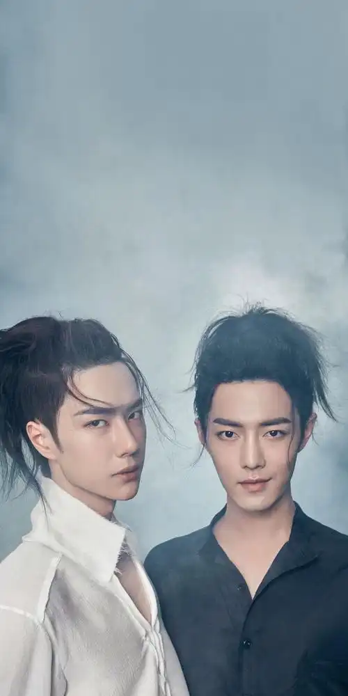 博君一肖王一博肖战陈情令壁纸适合直接做壁纸的自制