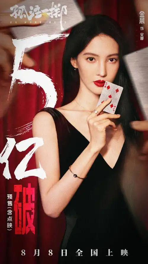 金晨超话#金晨孤注一掷#96电影《孤注一掷》预售票房(含点映)累计