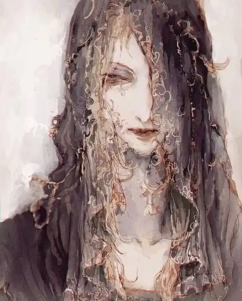 纤细唯美又诡异华丽的画风
