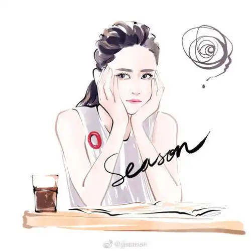 陈乔恩q版简笔画