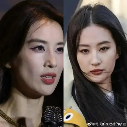 黄圣依和刘亦菲同一天活动状态对比,一眼就能看出黄圣依的更好,黄圣依