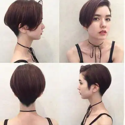 女生剃鬓角短发发型图片 女生剃鬓角也迷人