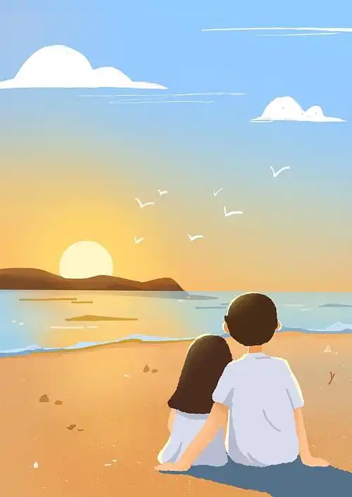 情侣夕阳伴侣图片-情侣夕阳伴侣素材-情侣夕阳伴侣图片下载-视觉中国