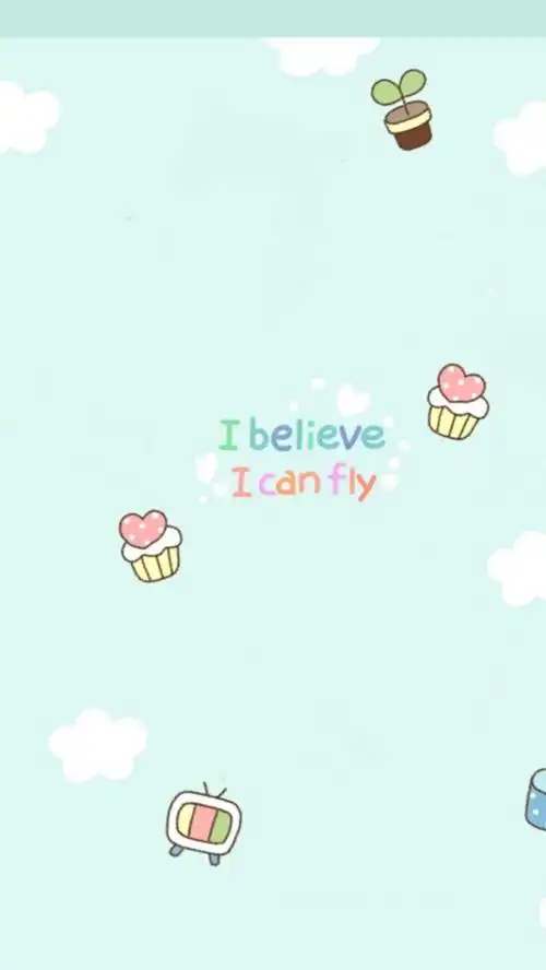 简约可爱清新软萌背景图片平铺素材锁屏壁纸ω71