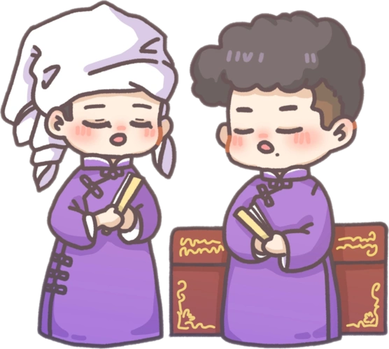 德云社手幅素材堂良孟鹤堂周九良q版(侵删)