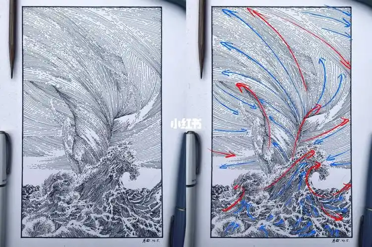 画面剖析画面构成77结构钢笔画