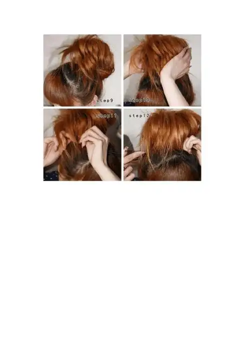 90后要学会的100种扎头发发型_第4页