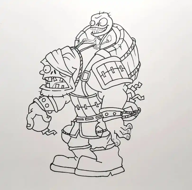 僵尸简笔画他叫什么不重要画就完了