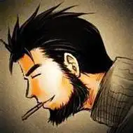 大叔漫画头像胡渣_微信头像图片大全