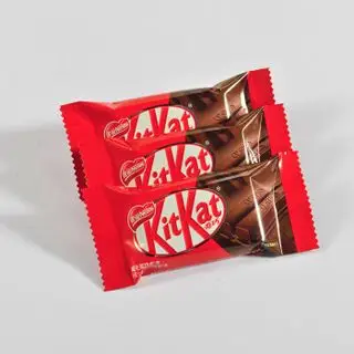 nestlé雀巢奇巧kitkat威化黑巧克力146g
