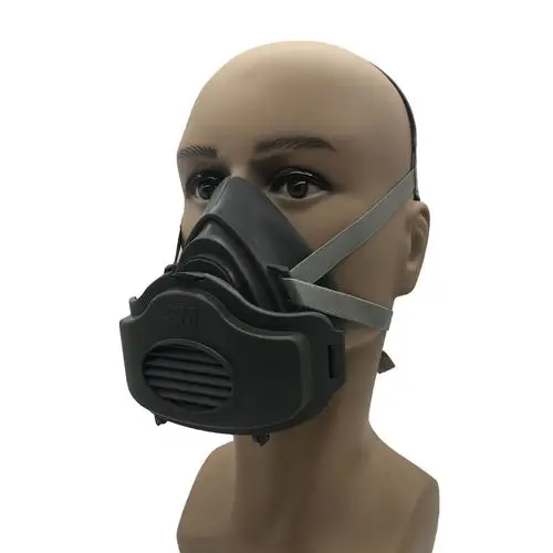 3m 3270自吸过滤式防尘面具套装 可更换式半面罩有呼气阀