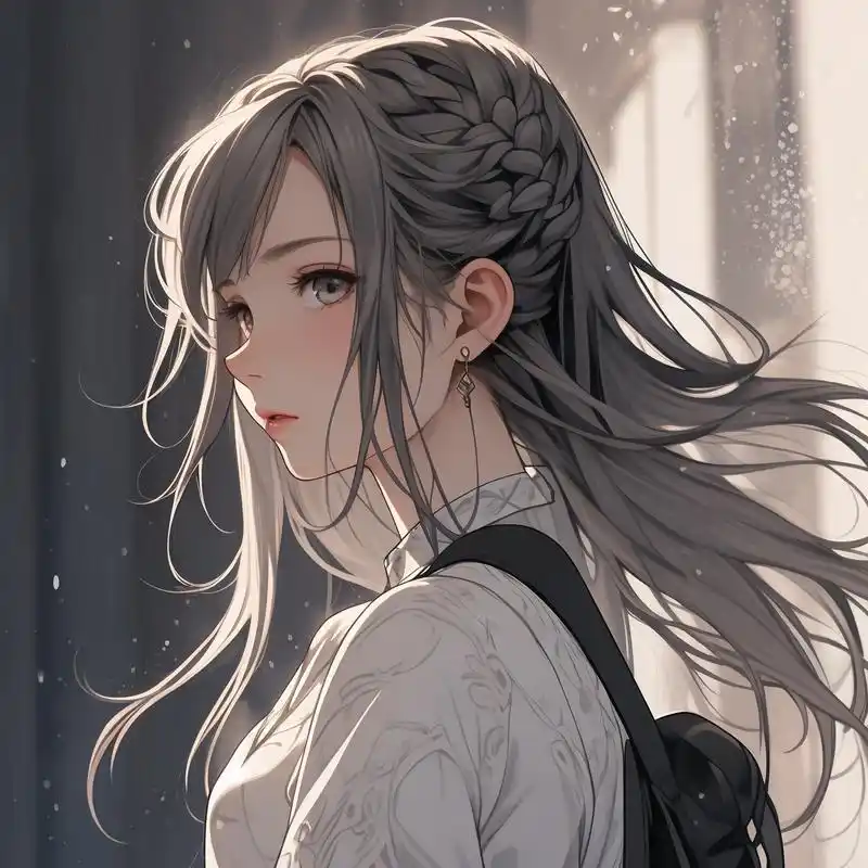 90动漫高冷女神头像93 高冷动漫女生头像,太酷了吧!