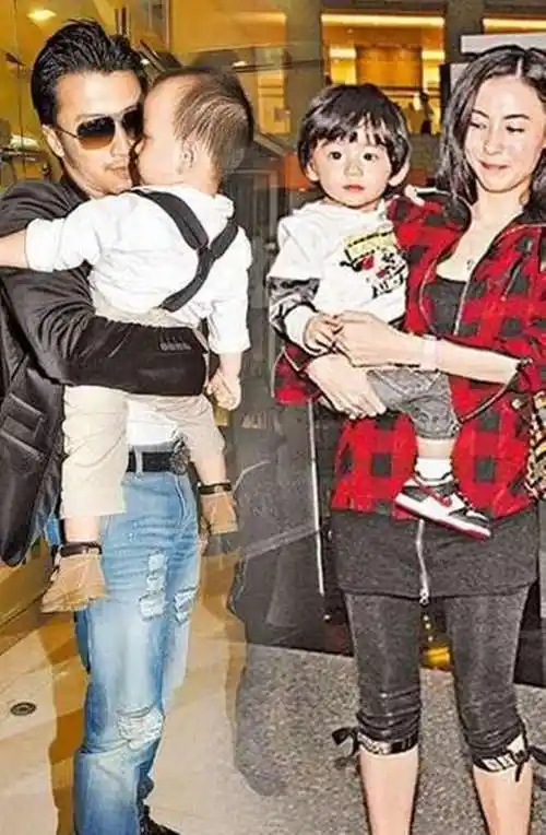 谢霆锋带儿子澳洲滑雪lucas越来越帅王菲陪女儿两人分工明确