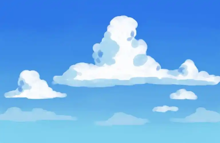 绘画新手也能画的背景!春夏秋冬天空的画法教学!