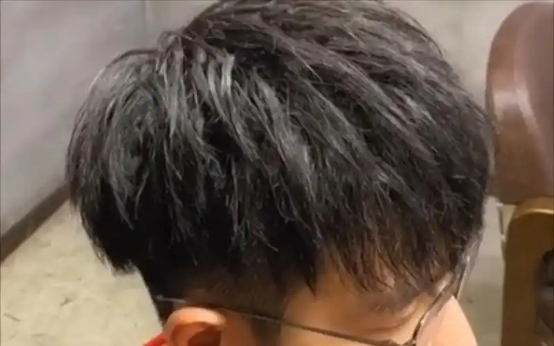 【男生发型】男士发型 烟花烫 百搭镂空碎盖不挑脸型的发型