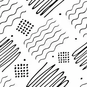 黑白点线简约画图片-黑白点线简约画素材-黑白点线简约画插画-摄图新