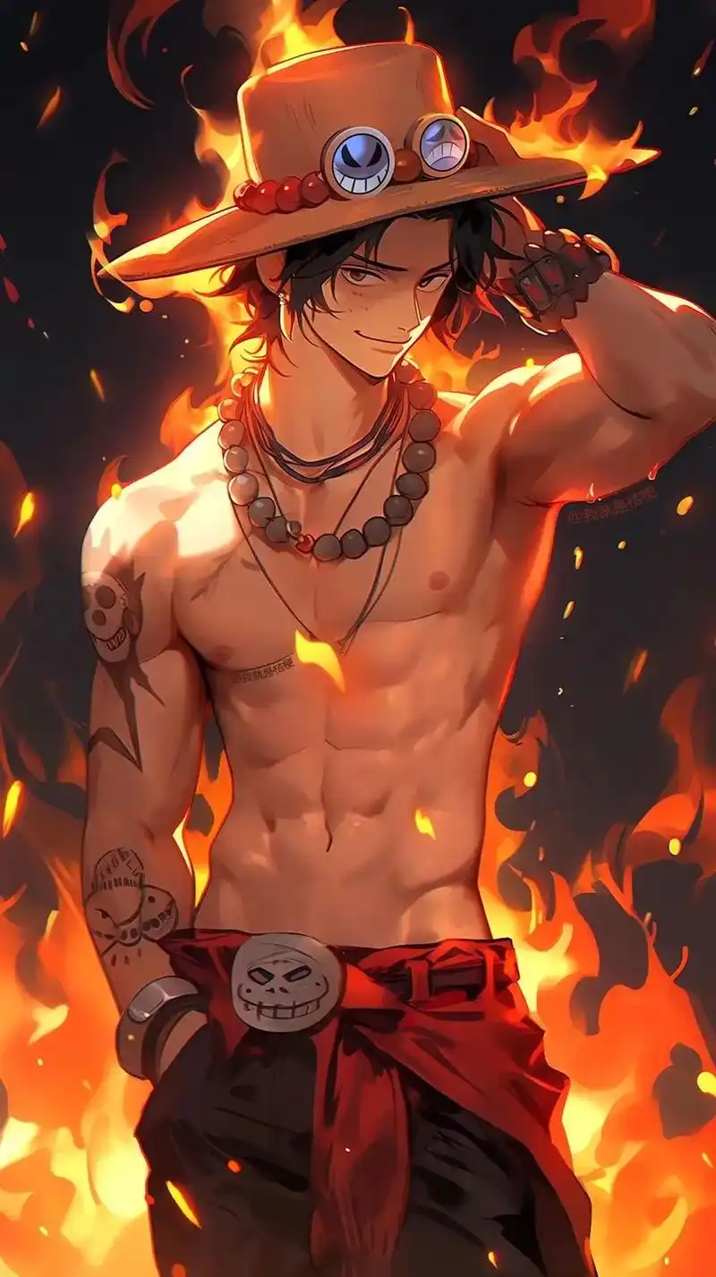 "艾斯,好久不见了啊"#海贼王 #二次元 #路飞 #艾斯 # - 抖音