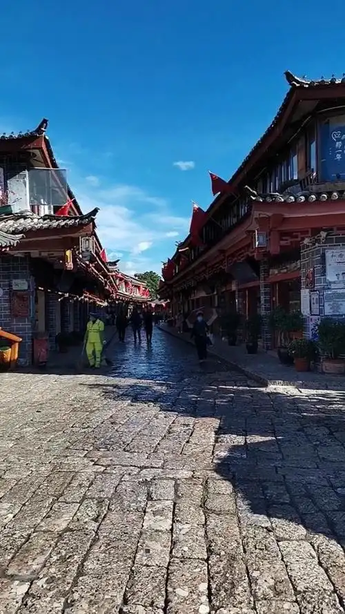 丽江古城四方街